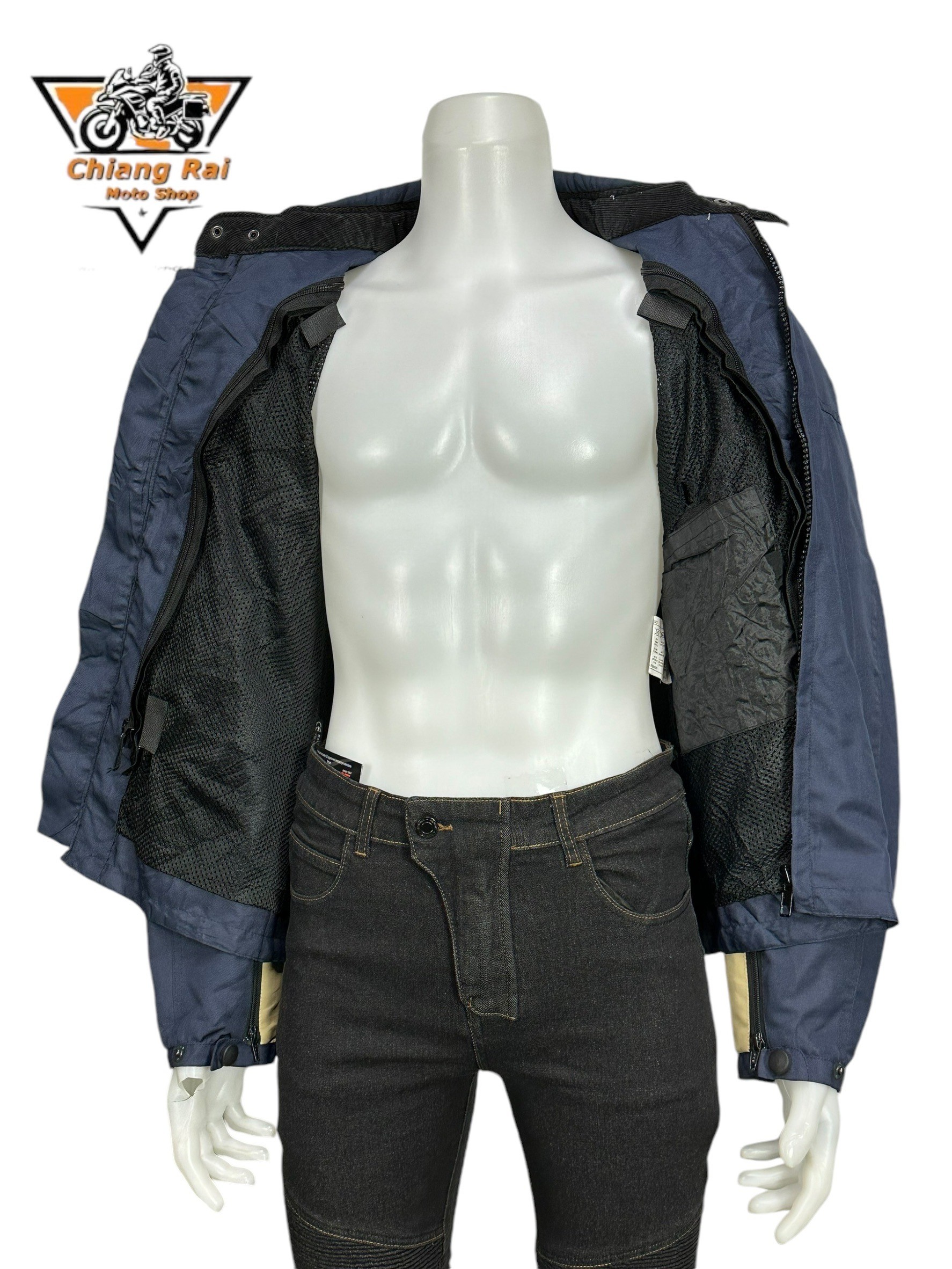 เสื้อขี่มอเตอร์ไซด์( มือสอง) RCSA 920 : อก 46" ยาว 27" (L) **cruizer**