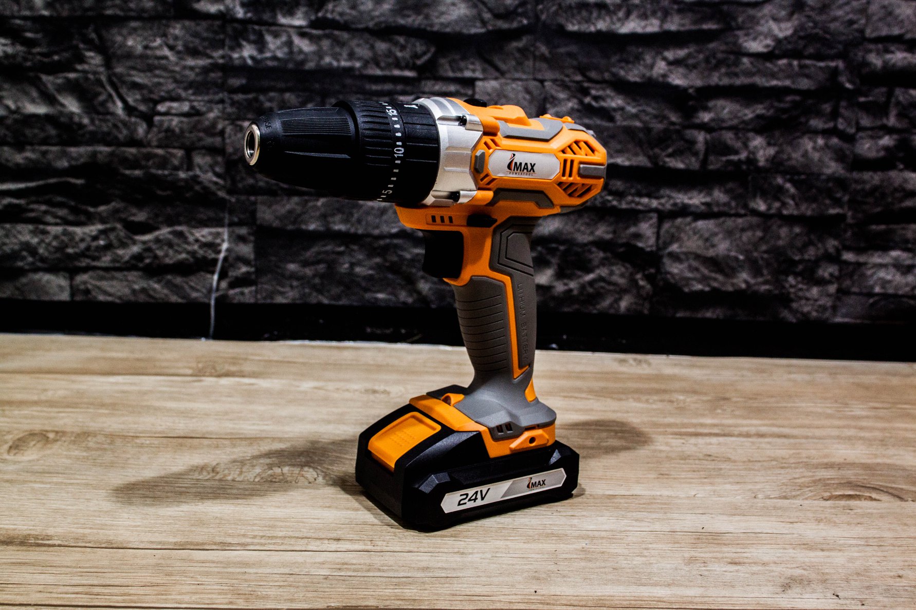 IMAX สว่านกระแทก ไร้สาย 24v