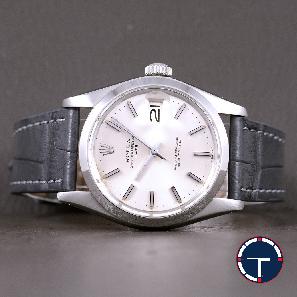 Rolex Date Ref.1500 หน้าปัดสีเงิน ปี1978 Automatic ขนาด 34 mm