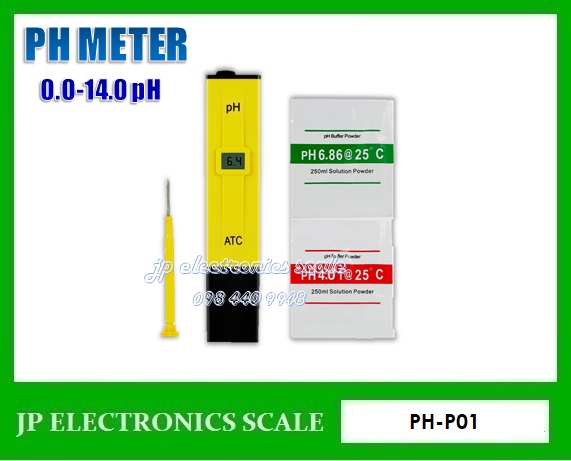 เครื่องวัด PH 0-14 น้ำ 0 to 50°C