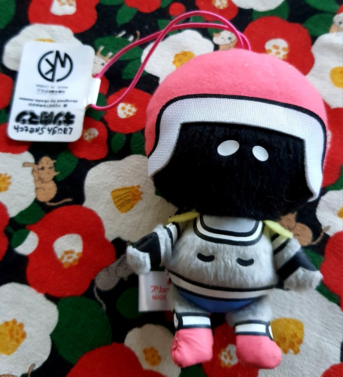 ตุ๊กตา พวงกุญแจ Wars-Man Plush Laugh Sketch KINNIKUMAN คินนิคุแมน ของแท้จากญี่ปุ่น Yudetamago Size : 11 cm