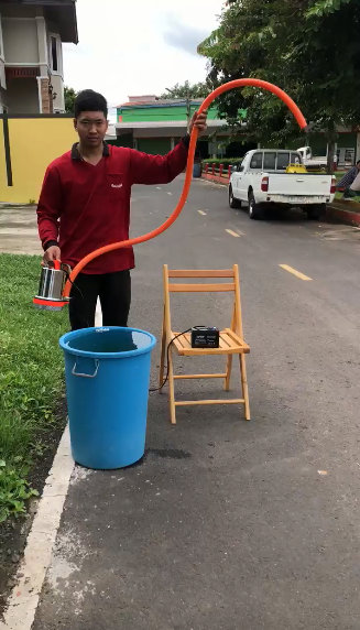 ปั๊มไดโว่ ดูดน้ำใช้แบต 12v