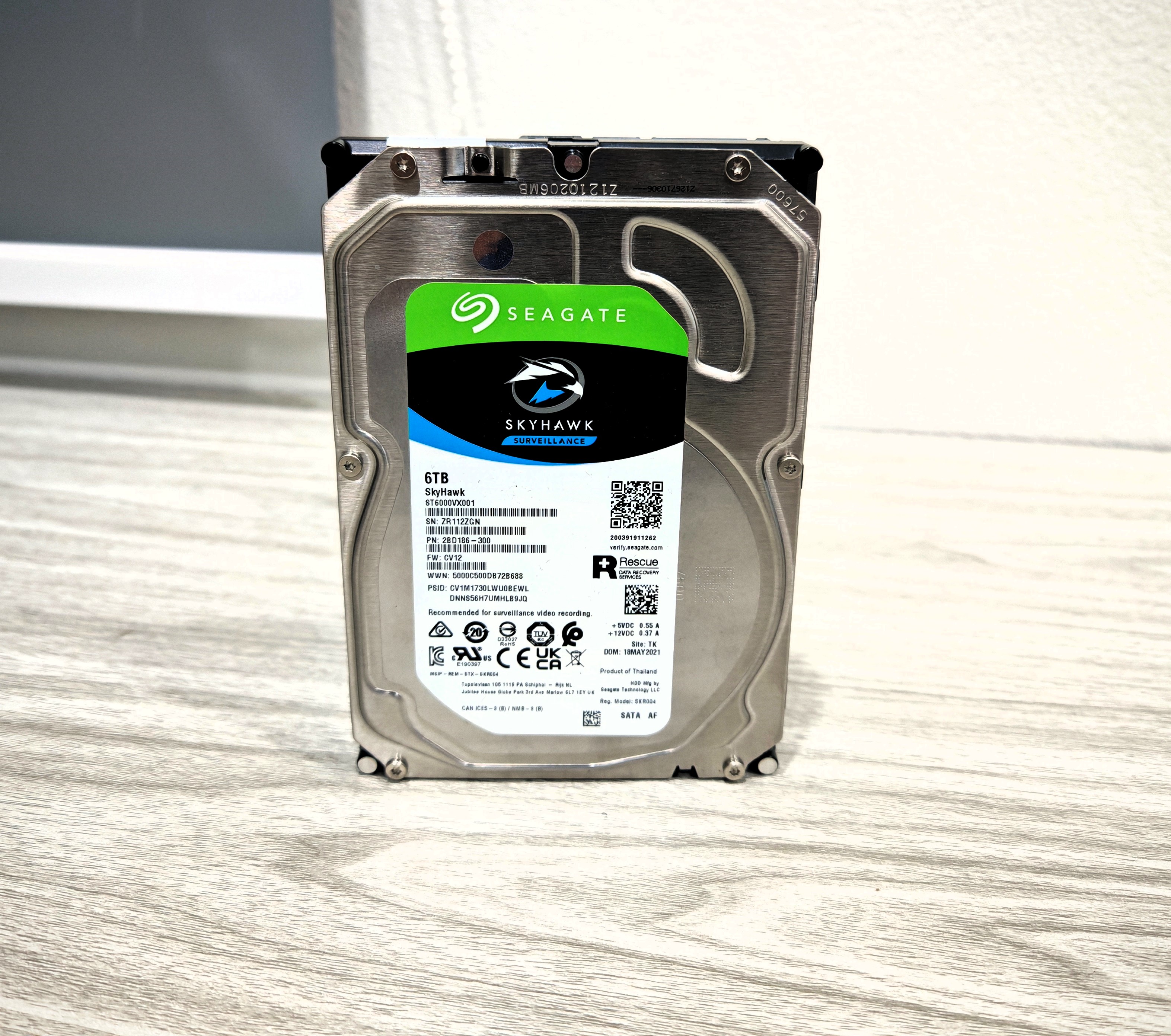 HDD SEAGATE SKYHAWK 6TB SATA3