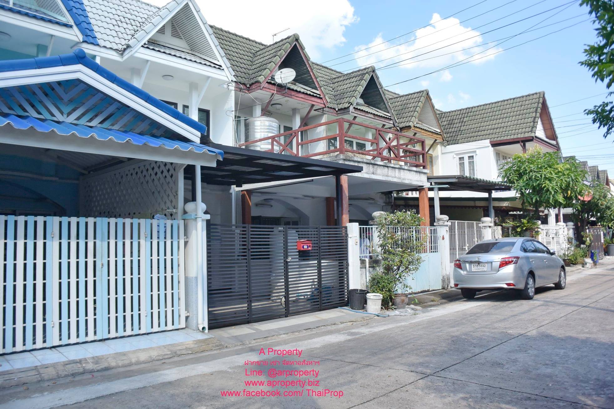 ขายทาวน์เฮาส์ 2 ชั้น เรวดี 61