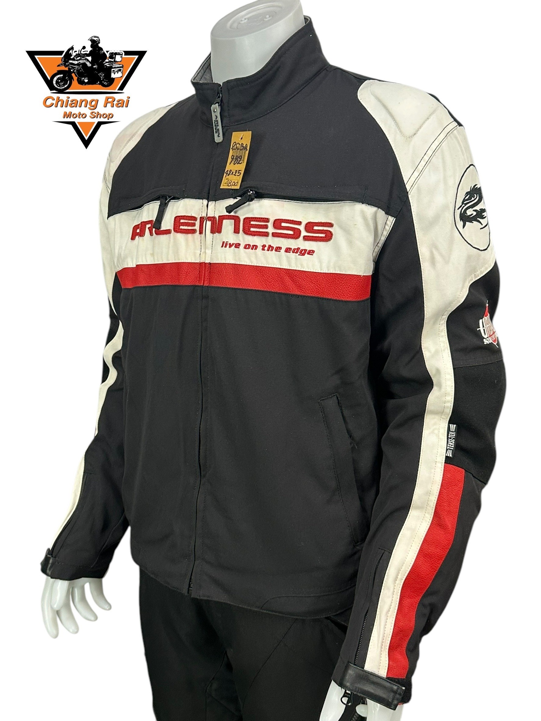 เสื้อขี่มอเตอร์ไซด์( มือสอง) RCSA 982 : อก 48" ยาว 25" (L) **Arlenness**