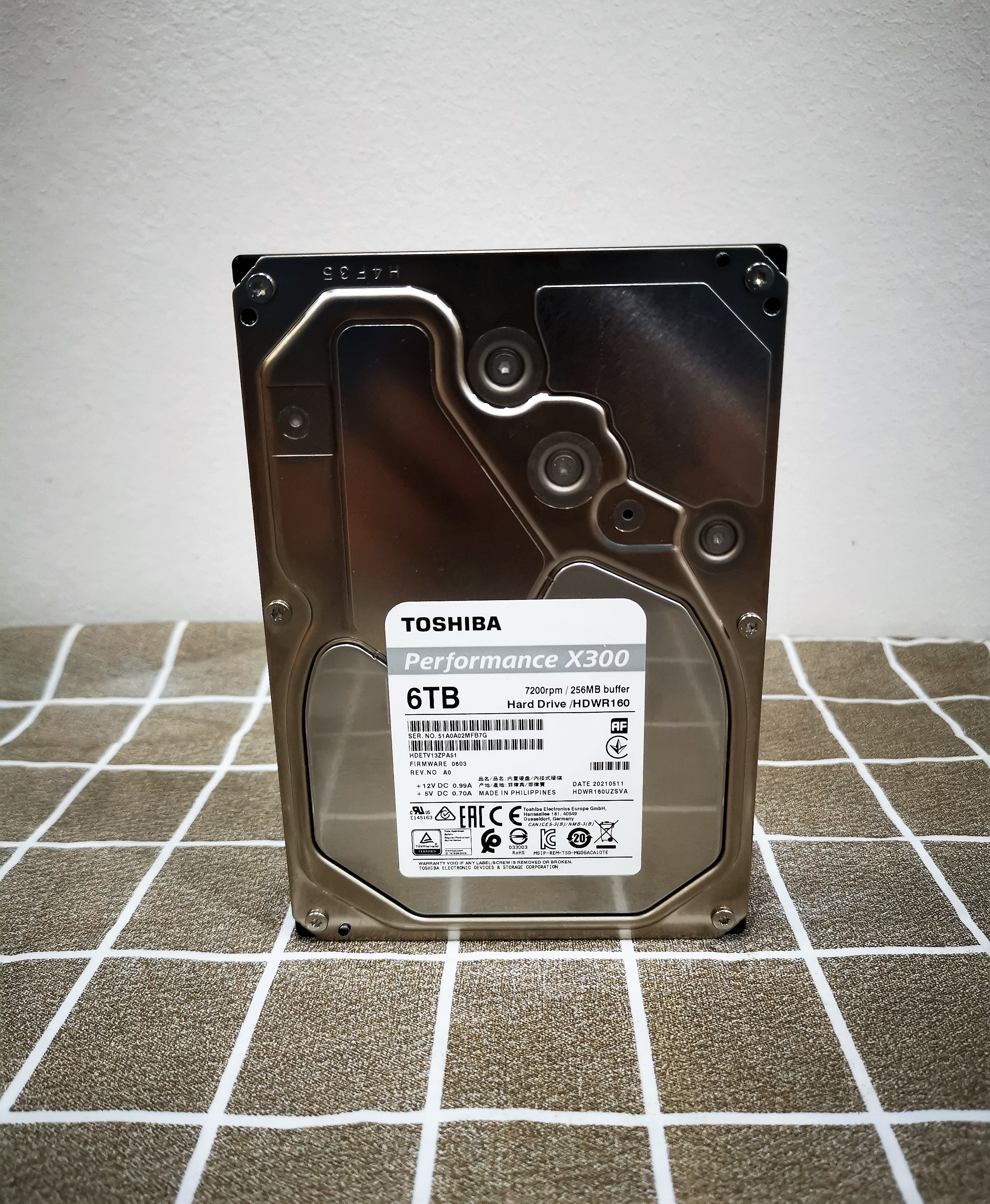 HDD Toshiba Performance X300 6TB (7200RPM, 256MB, SATA-3)