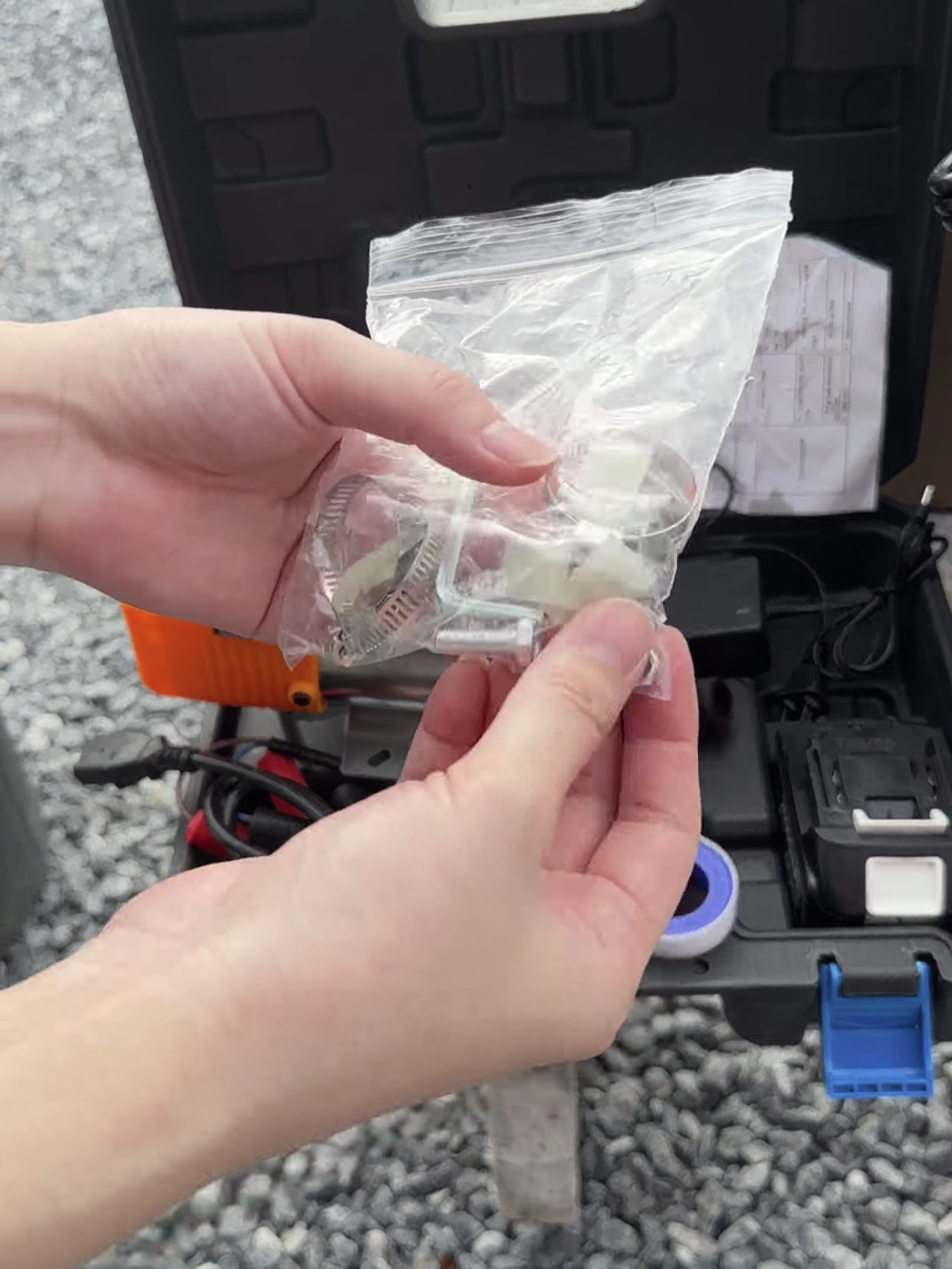 ปั๊มน้ำมันไร้สาย 2 in1 ONSEN 24V