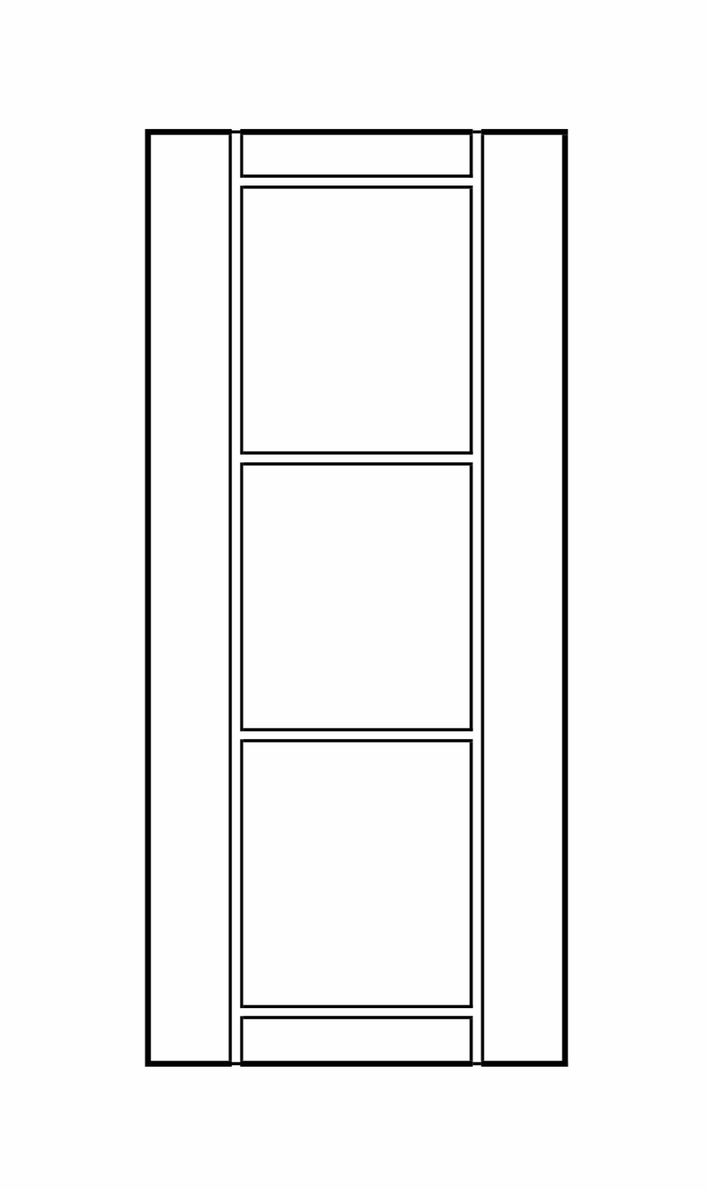 ประตู PW uPVC G-SERIES PRM007