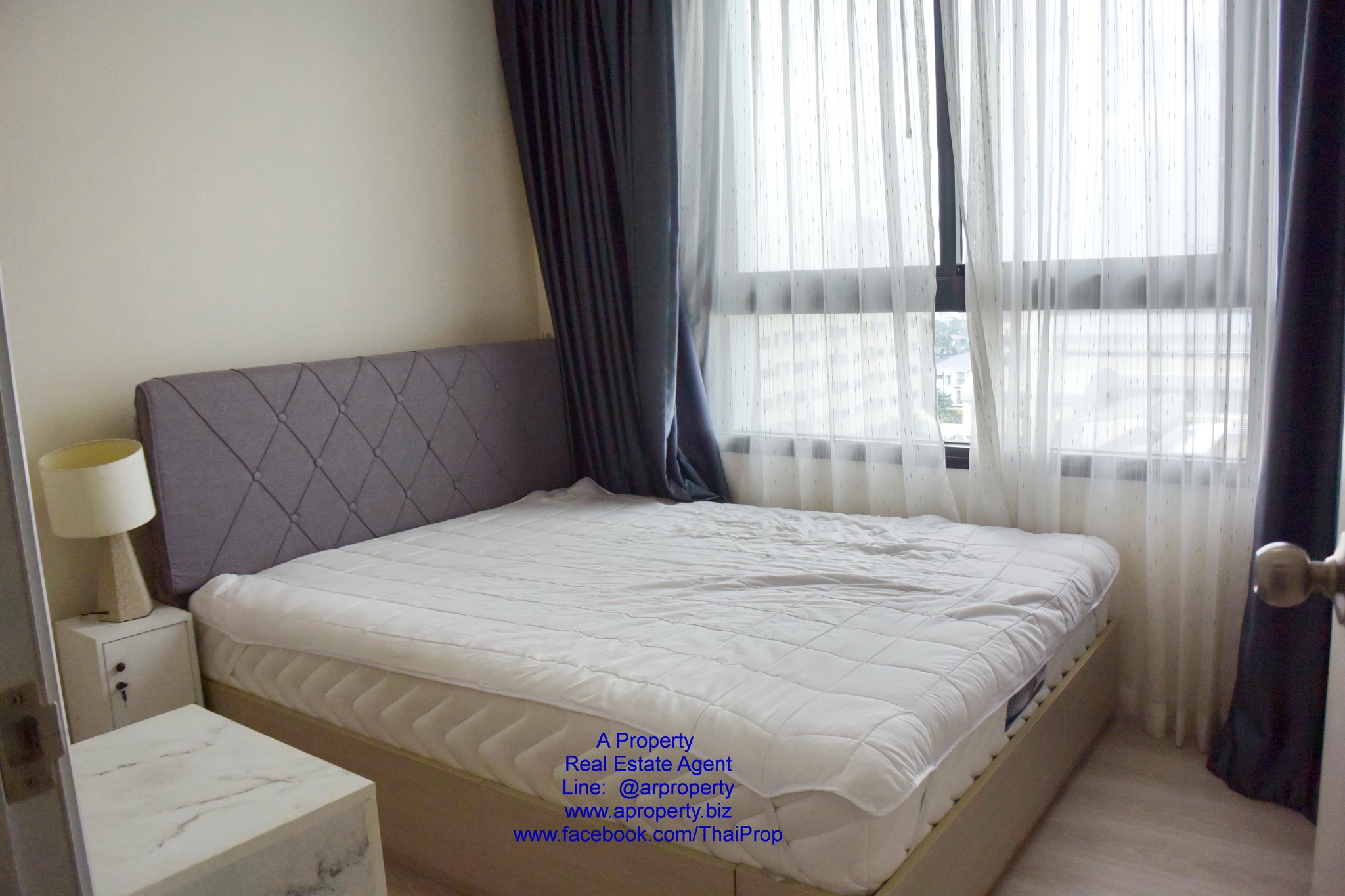 ให้เช่า Skyline รัตนาธิเบศร์ ห้องมุม ใหม่ มีเครื่องซักผ้าเดอนไปรถไฟฟ้าได้