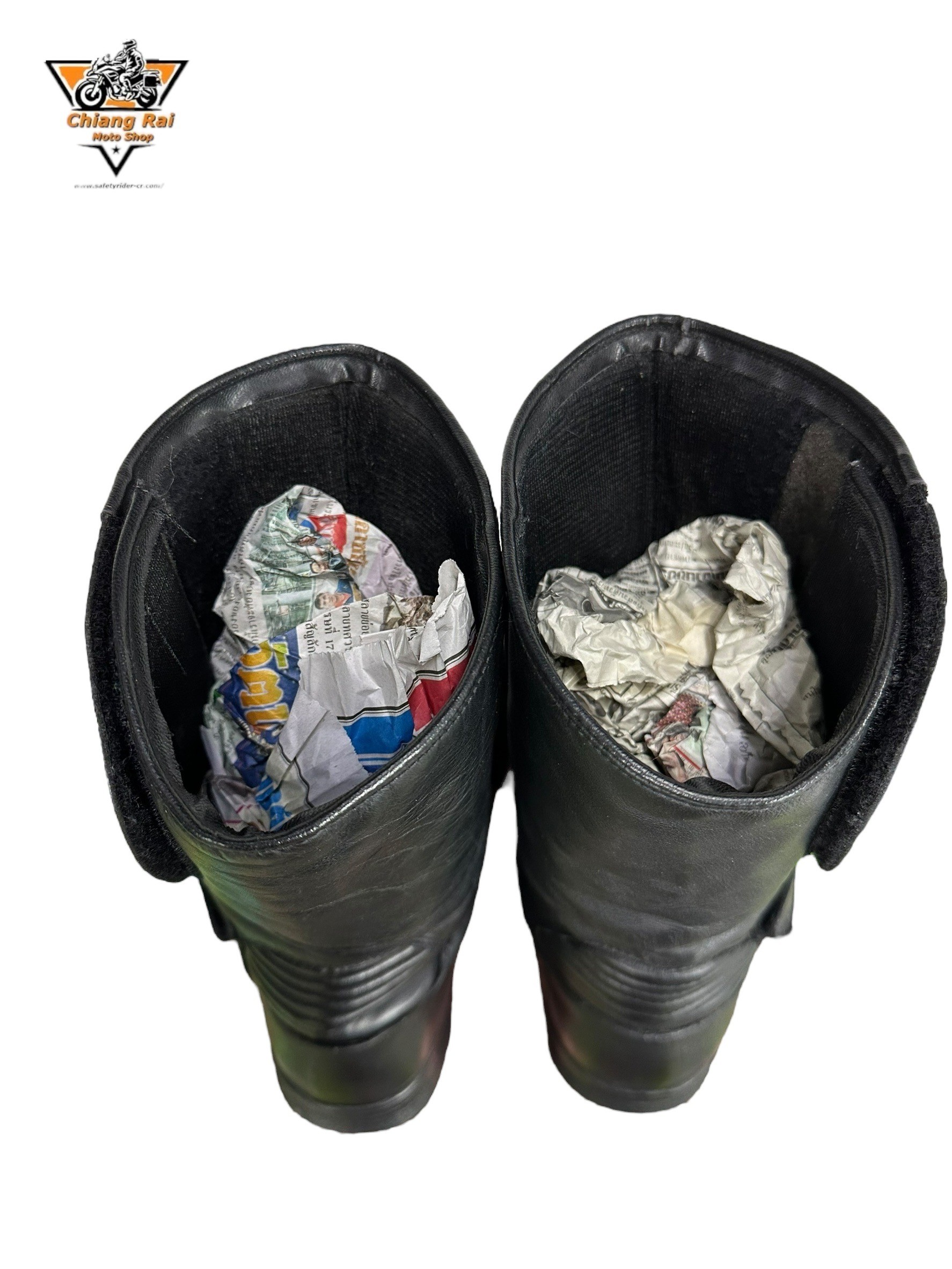 รองเท้าขี่มอเตอร์ไซด์( มือสอง) RCBS-751 Size ขนาดจากป้าย 45:EUR / 10:UK / 27.9:Cm.(CYCLE SPIRT)