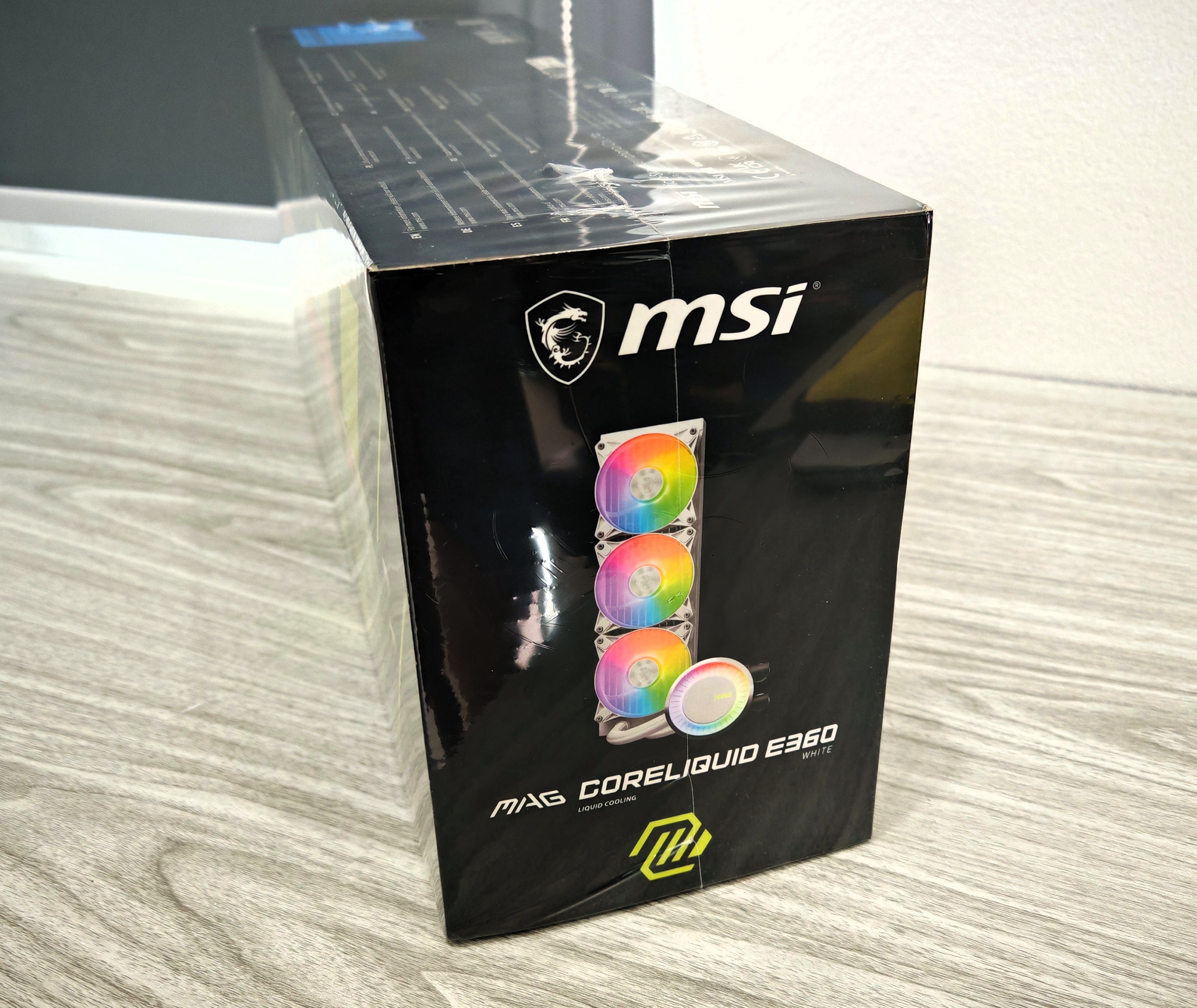 CPU Liquid Cooling MSI MAG CORELIQUID E360 WHITE