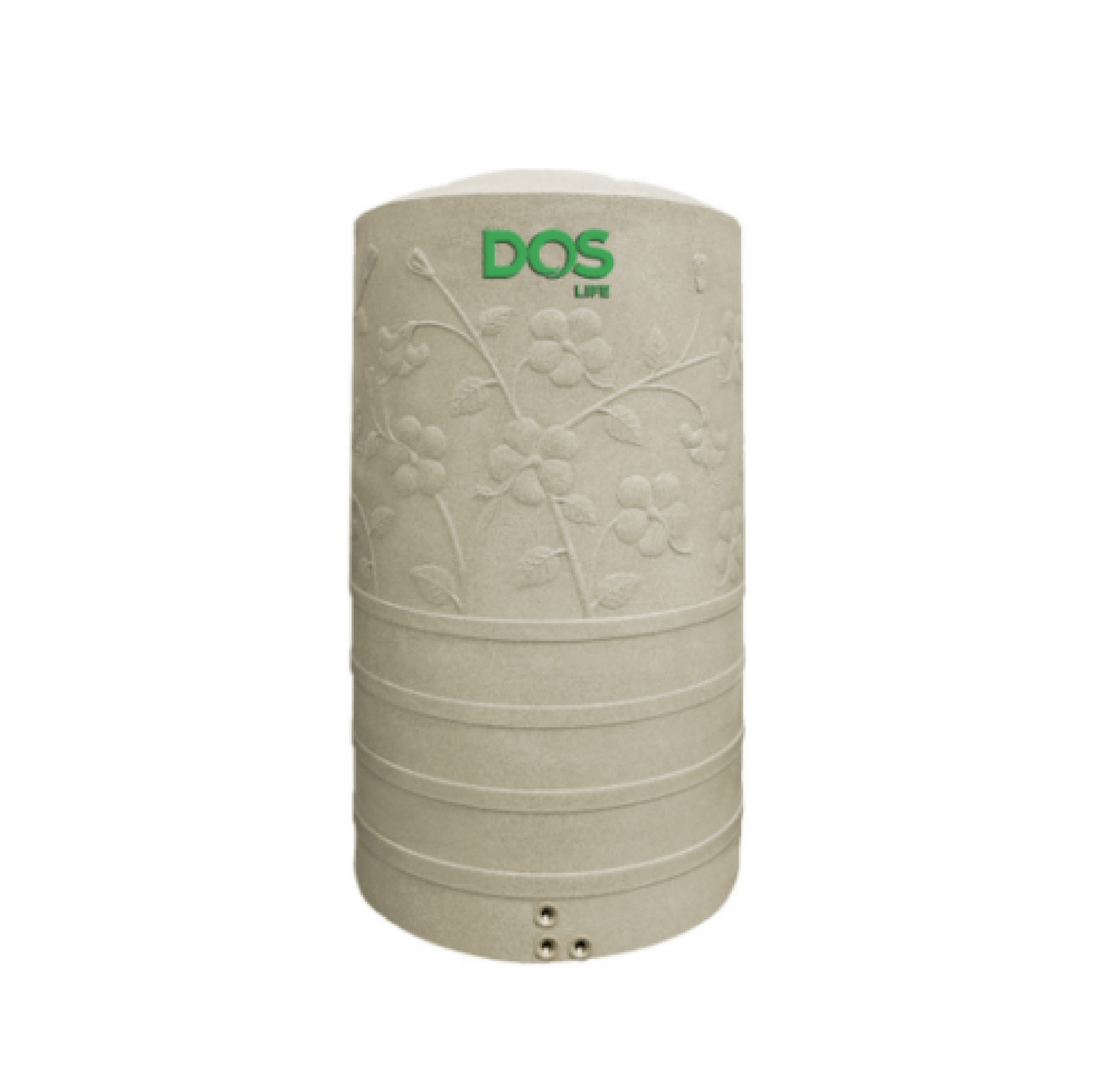 DOS ถังเก็บน้ำบนดิน 500L รุ่น CHABA สีทราย