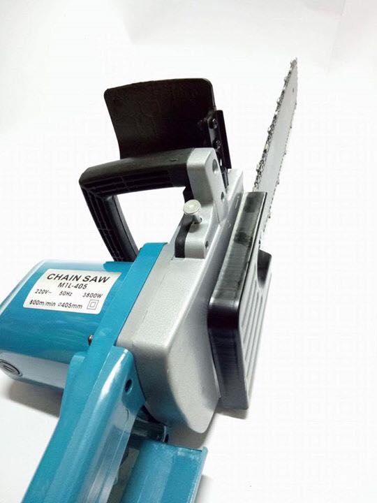 Chainsaw เลื่อยโซ่ไฟฟ้า 11.5 นิ้ว 3800w 800รอบนาที รุ่น M1L-405 พร้อมโซ่และบาร์