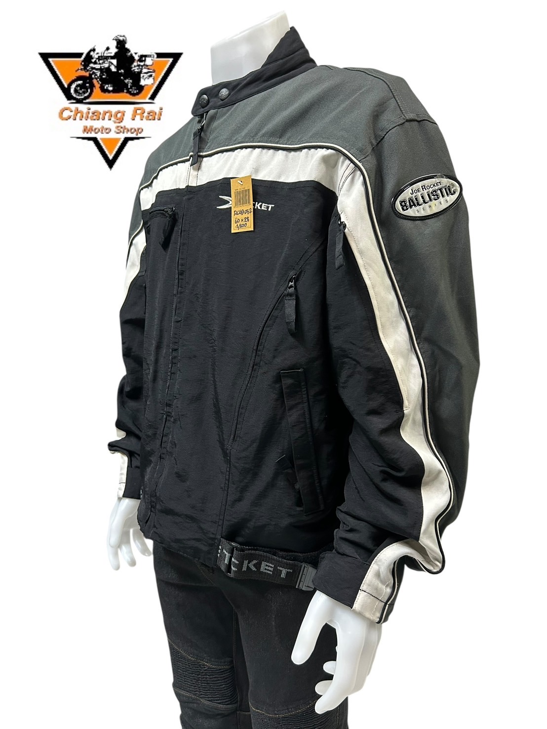 เสื้อขี่มอเตอร์ไซด์( มือสอง) CRSB 052 : อก 60" ยาว 28" (3XL) **Joe Rocket**