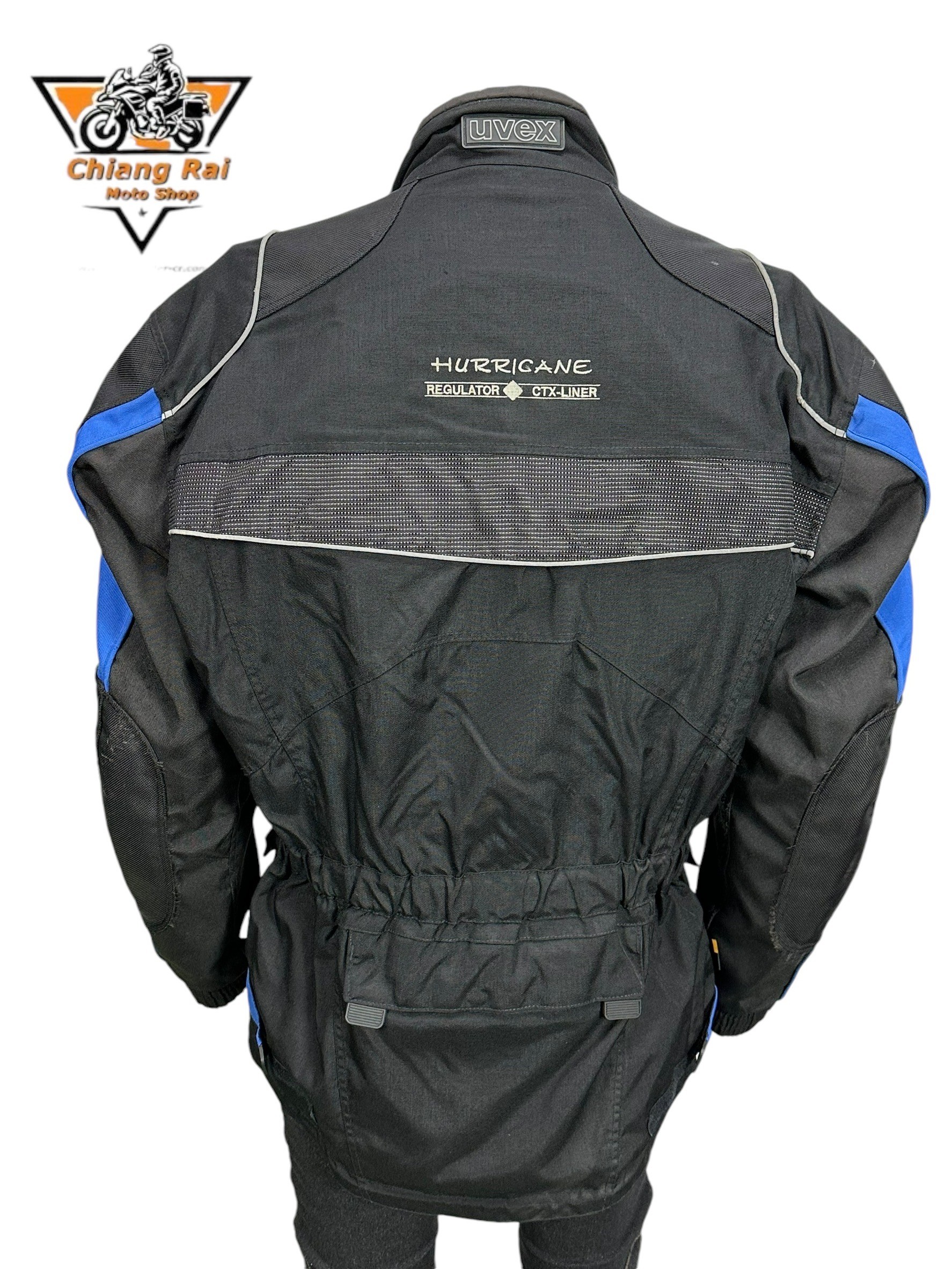 เสื้อขี่มอเตอร์ไซด์( มือสอง) RCTA 677 อก 50-52" ยาว 29"(XL) **uvex**