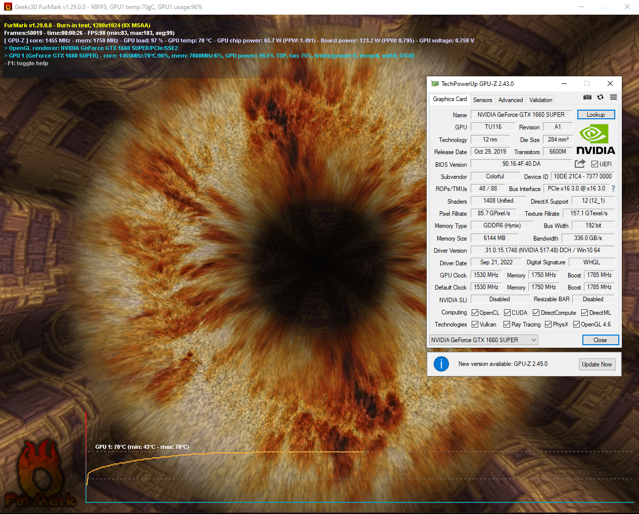 Colorful GTX 1660 super 6GB 192Bit