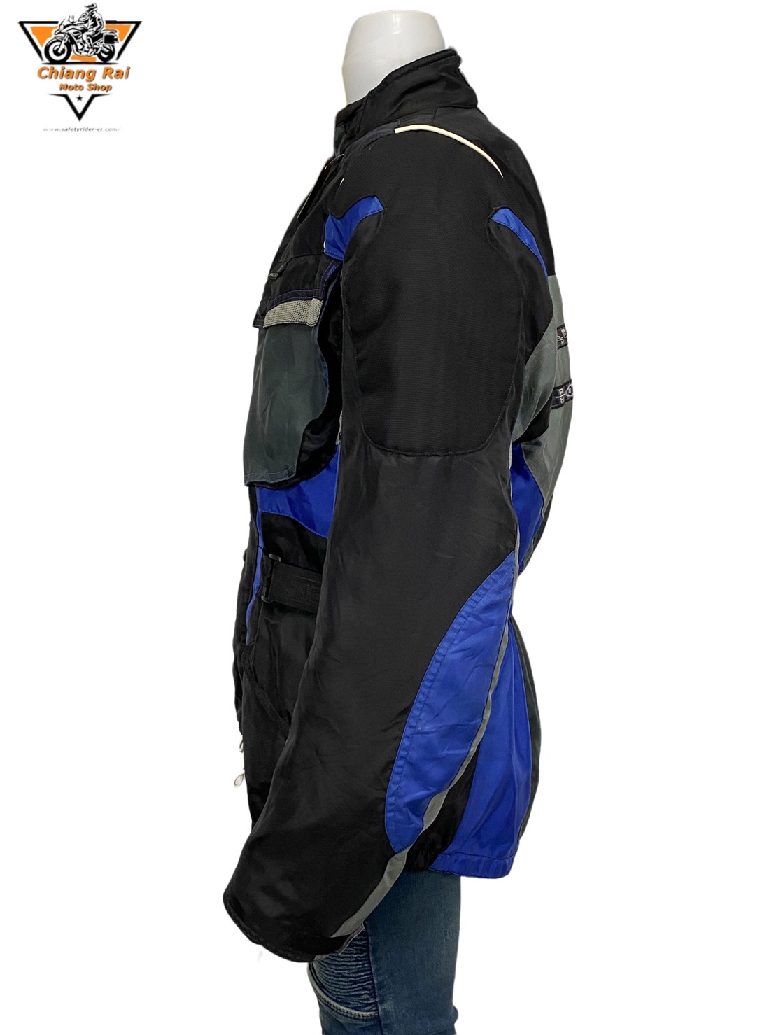 เสื้อขี่มอเตอร์ไซด์( มือสอง) RCTA 334 อก 50 " ยาว 29 "(XL)