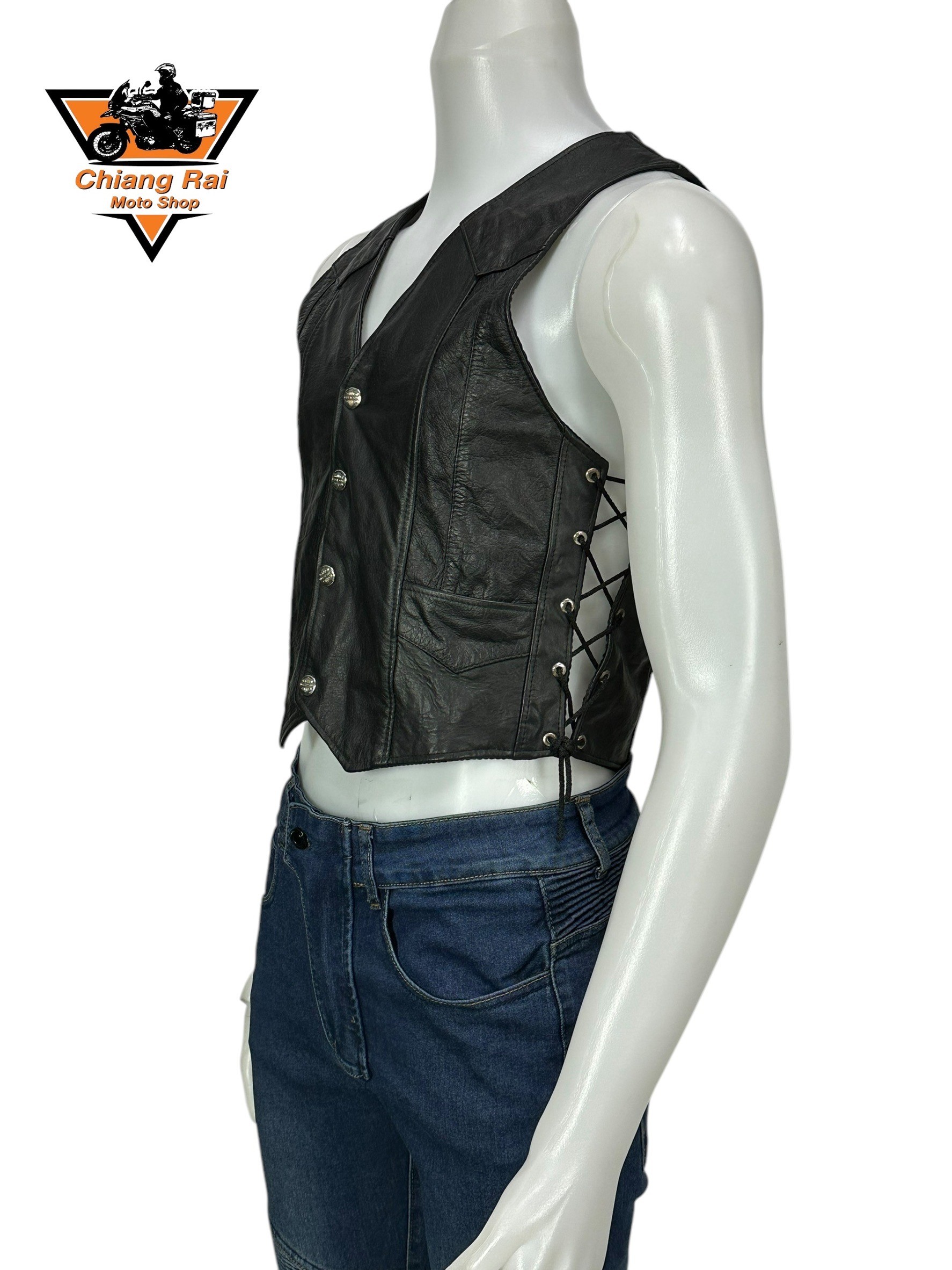 เสื้อขี่มอเตอร์ไซด์( มือสอง) RCSA 968 : อก 40" ยาว 20" (S) **Harley Davidson**