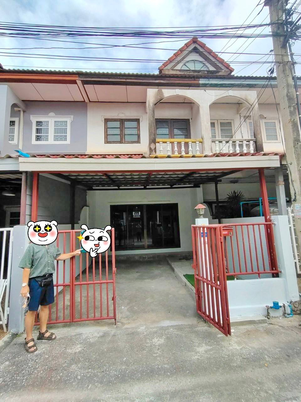 ให้เช่า ทาวน์เฮ้า ย่าน ไทรม้า ท่าอิฐ ใกล้รถไฟฟ้า ไทรม้า