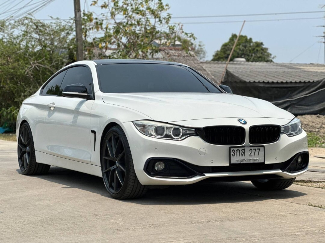 BMW 420d Sport Coupe ปี 2014 สีขาว