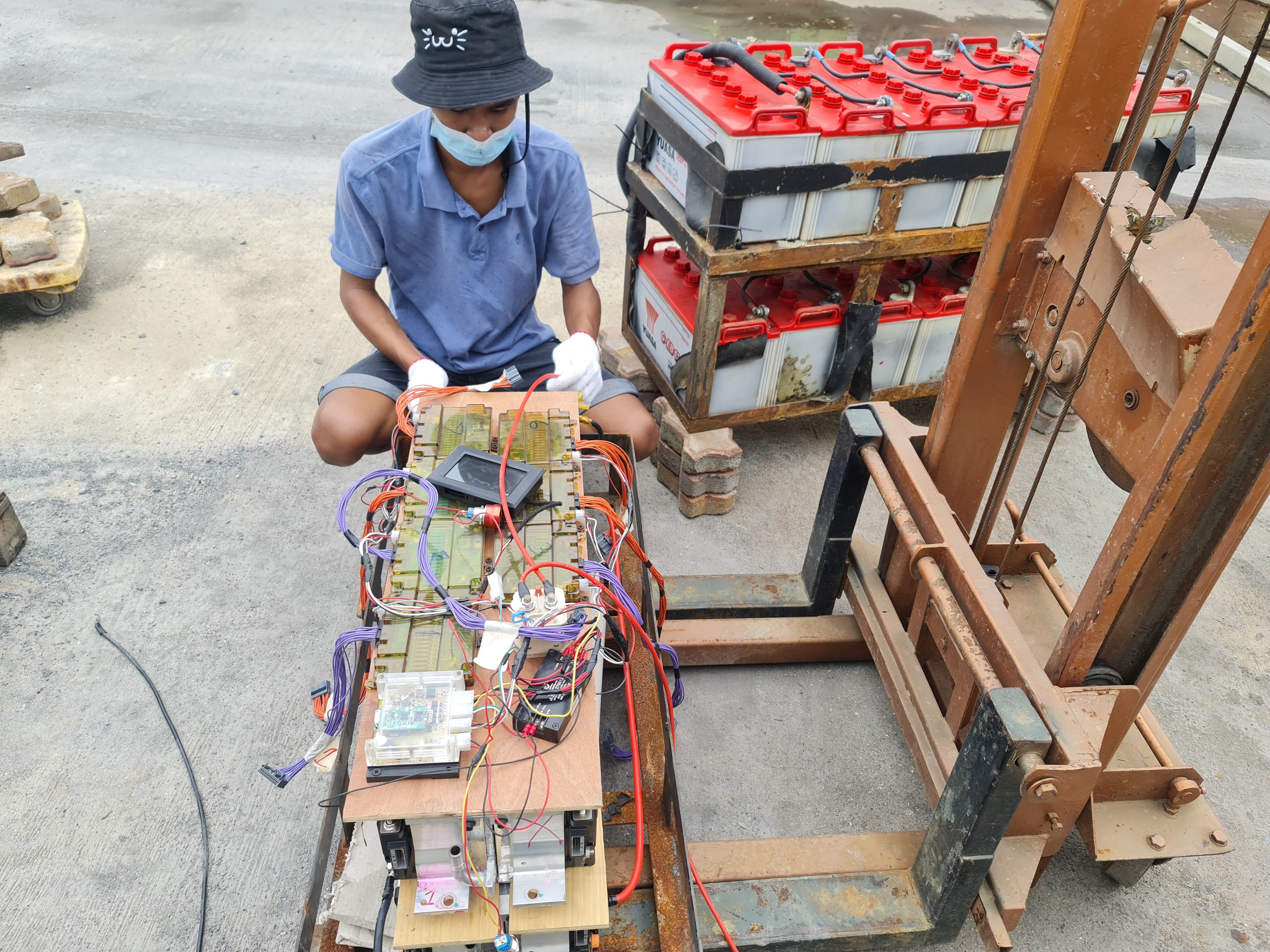 แบตเตอรี่ลิเธียม ไฮโวลท์ 300v 350v 400v สำหรับรถบัสไฟฟ้า โซล่าเซลล์ hybrid inverter HV สามารถใช้ทดแทนแบตเตอรี่น้ำได้เลย