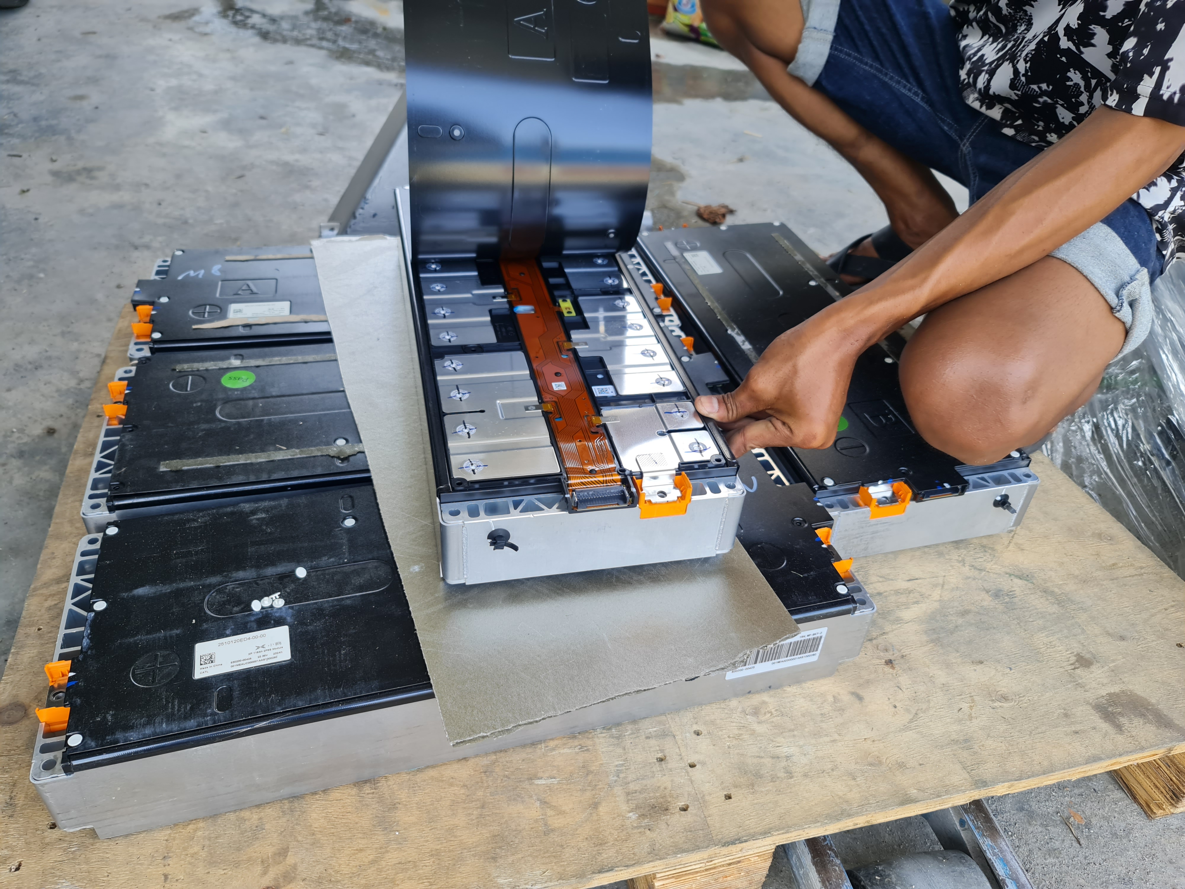 แบตเตอรี่รถไฟฟ้า Xpeng EV NMC module
