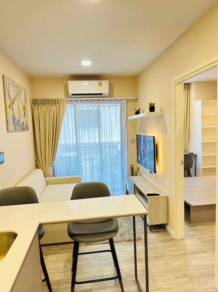 ให้เช่า Kave Condo ศาลายา ห้องมุม มีเครื่องซักผ้าให้