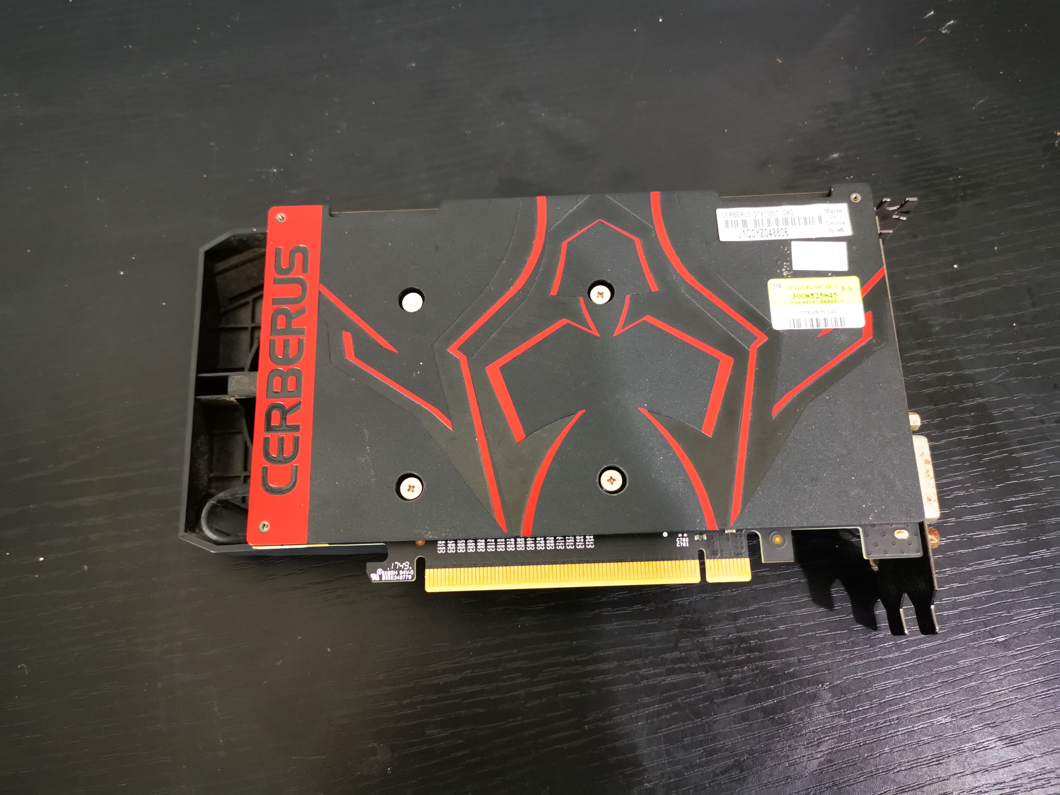 ASUS CERBERUS GTX 1050TI 4GB