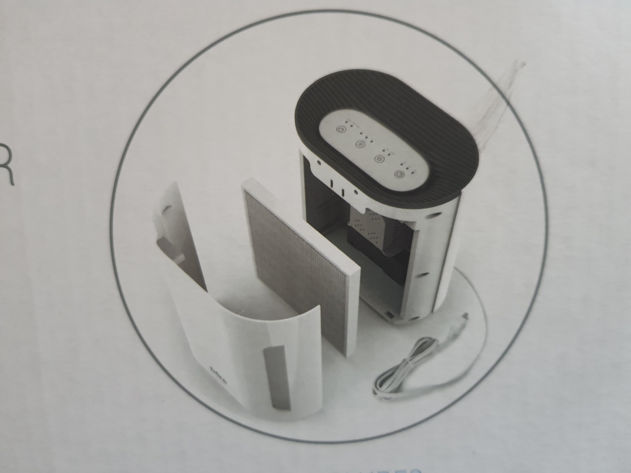 ซ่อมเครื่องฟอกอากาศ ยี่ห้อ PURE รุ่น PEAIRPLG อาการเครื่องไม่ทำงาน