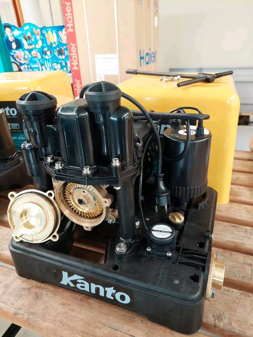 ปั๊มน้ำฝาเหลือง ยี่ห้อ KANTO รุ่น KT-POWER-200
