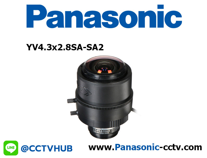 Lens Panasonic รุ่น YV4.3x2.8SA-SA2