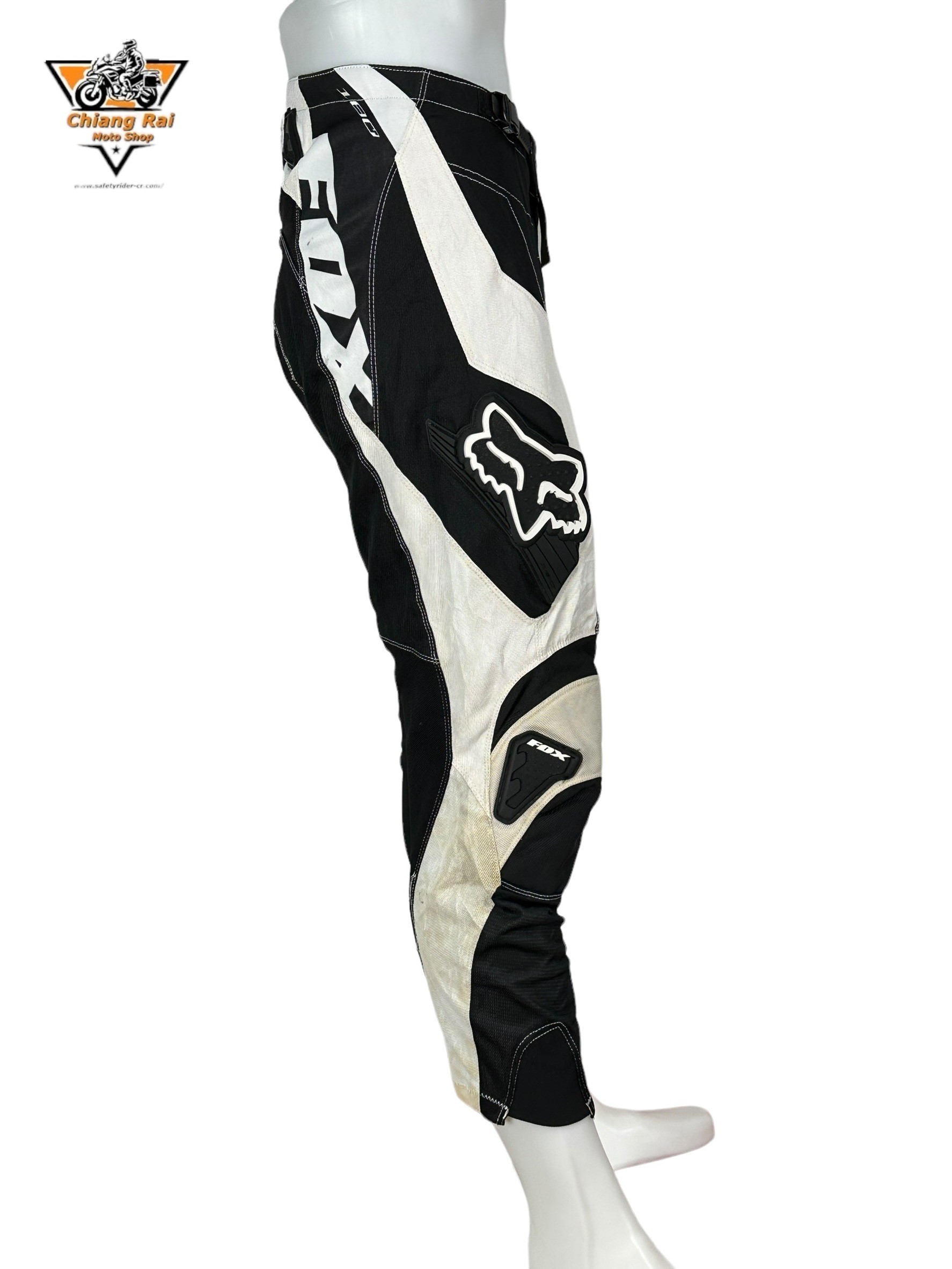 กางเกงขี่มอเตอร์ไซด์ ( มือสอง ) E&A 631: เอว 30" ยาว 27" **FOX**