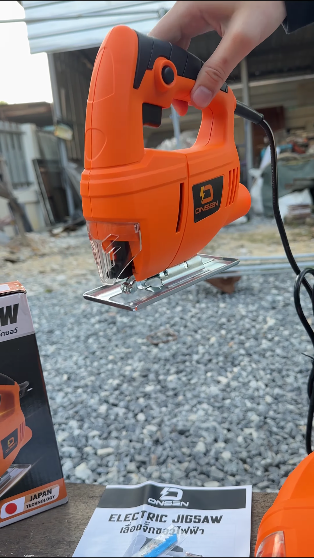 เลื่อยจิ๊กซอ ONSEN รุ่น ON-431 แถมใบเลื่อย 1 ใบ และ ประแจ 1 ชิ้น