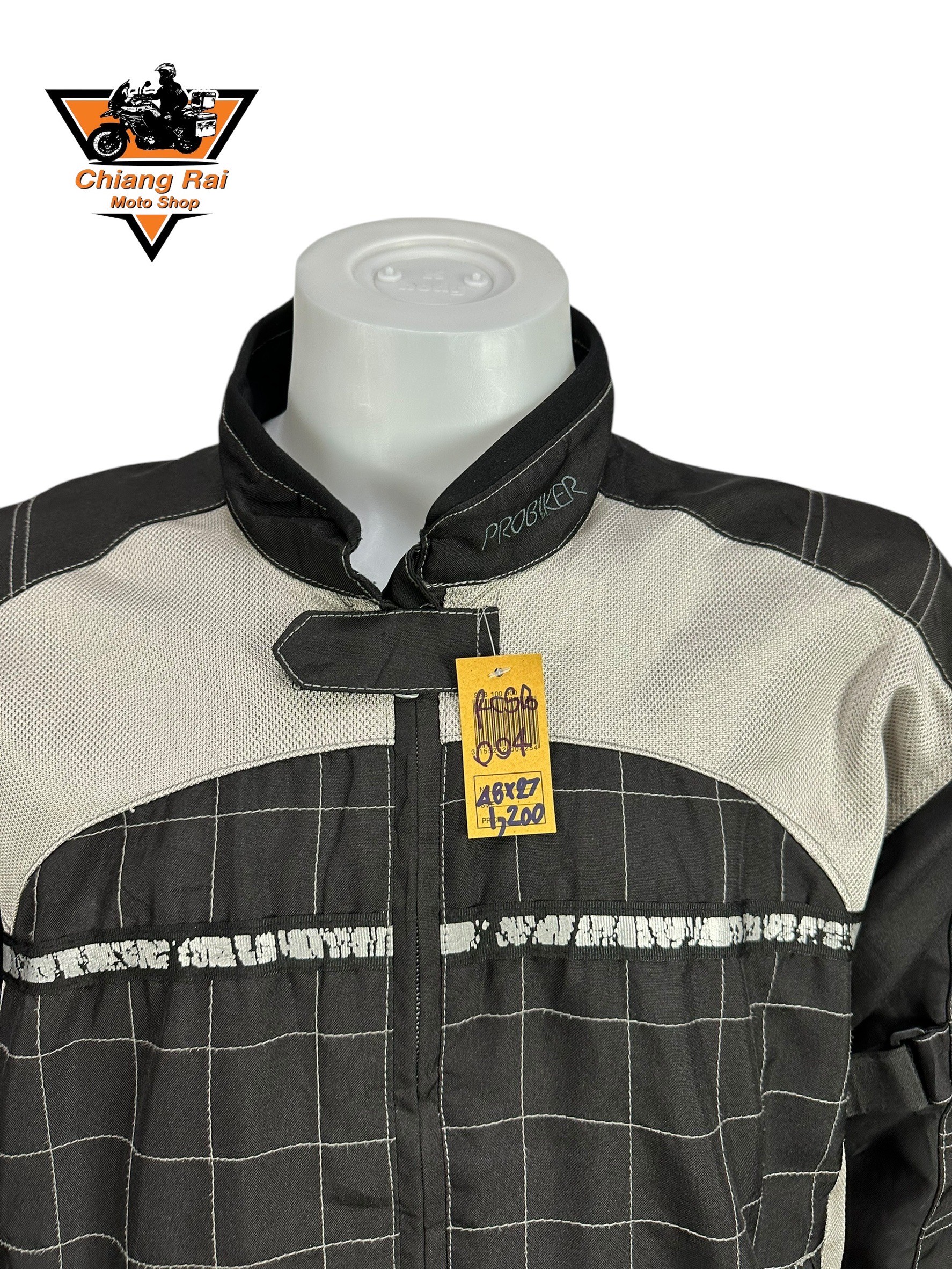 เสื้อขี่มอเตอร์ไซด์( มือสอง) CRSB 004 : อก 48" ยาว 27" (L) **PROBIKER**