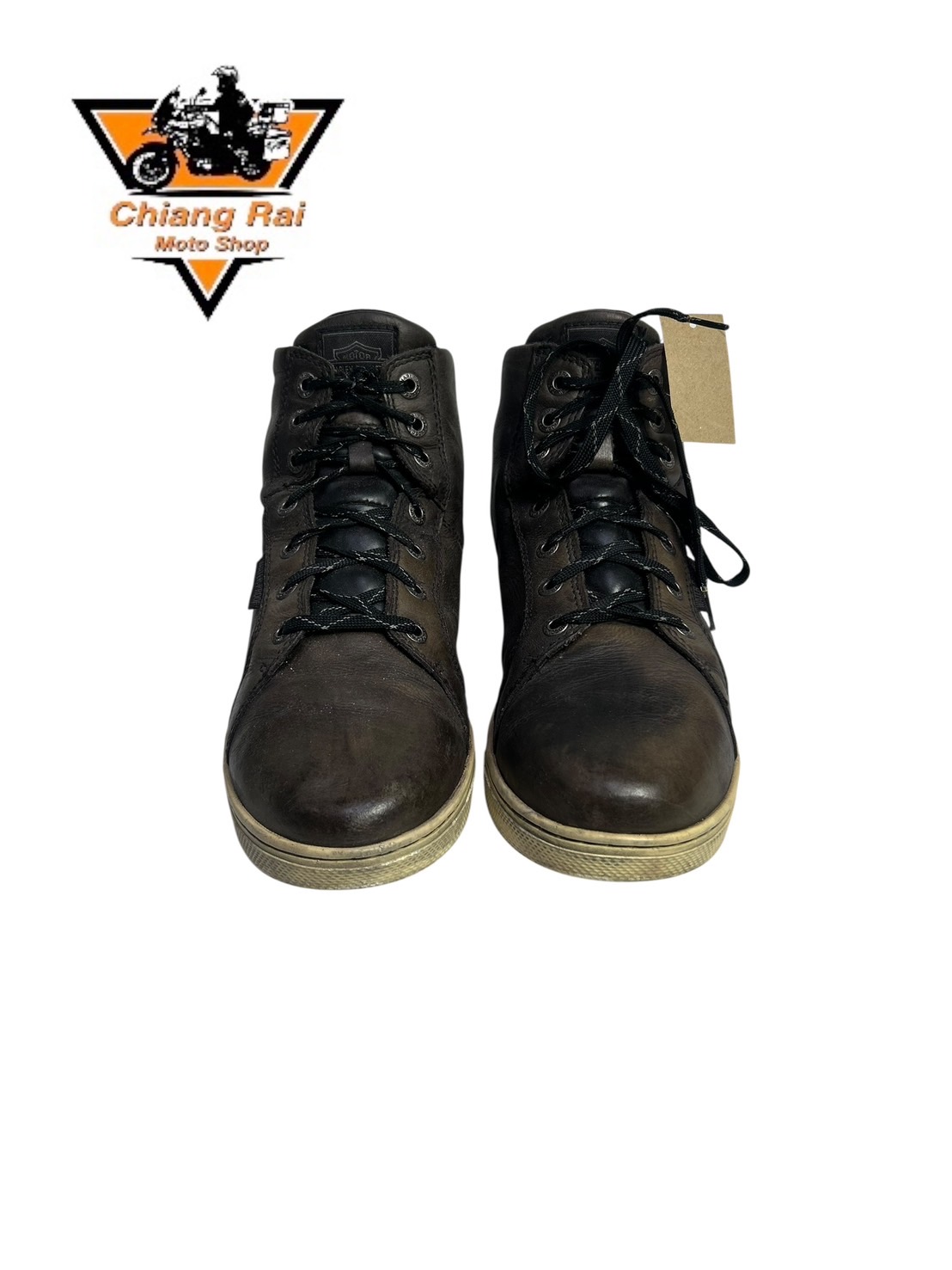 รองเท้าขี่มอเตอร์ไซด์( มือสอง) RCBT-090 Size ขนาดจากป้าย 42:EUR / 8:UK / 26.5:Cm.(Harley-Davidson)