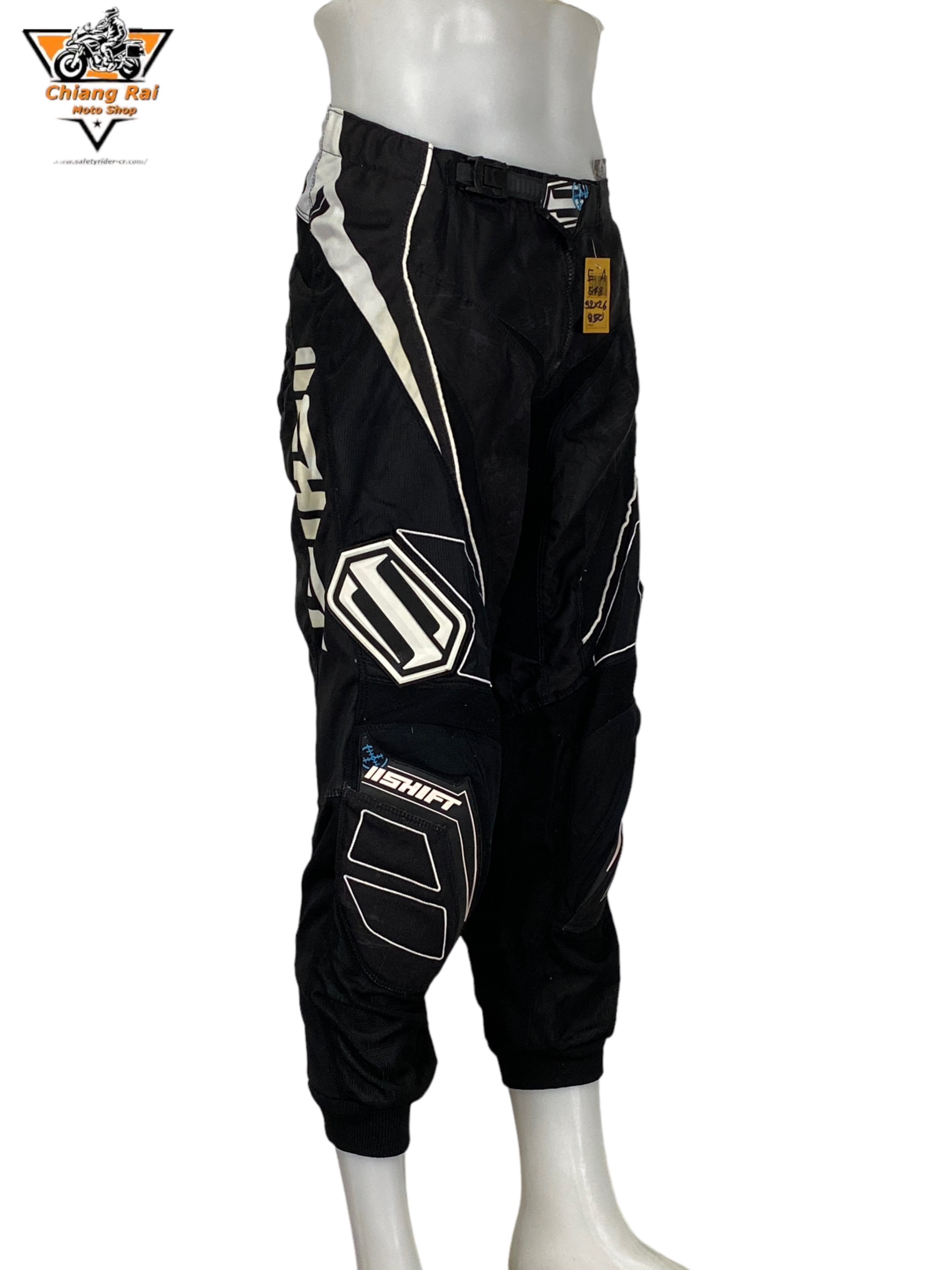 กางเกงขี่มอเตอร์ไซด์ ( มือสอง ) E&A 548: เอว 32" ยาว 26" **IISHIFT**