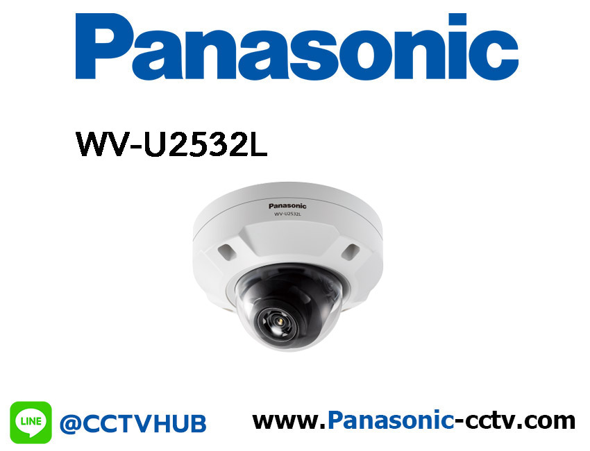 WV-U2532L (2MP(FHD),Outdoor DOME, 2.9-7.3mm, True D/N, Super Dynamic 120dB, IR LED 30m.)