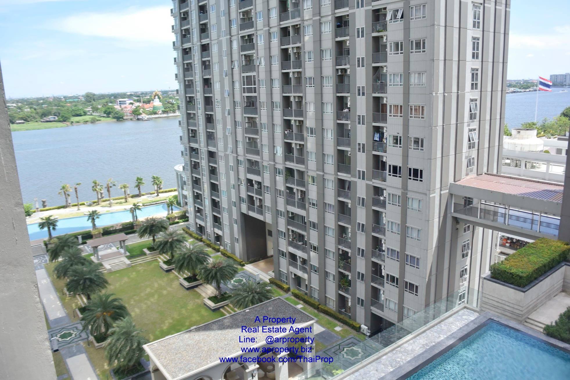 ให้เช่า manor ข้างกระทรวงพาณิชย์ วิวสระ