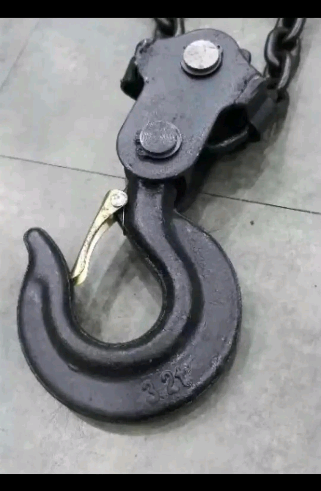 รอกโซ่ 3 ตัน ยี่ห้อ Star Way ยาว 3 เมตร แบบเหลี่ยม