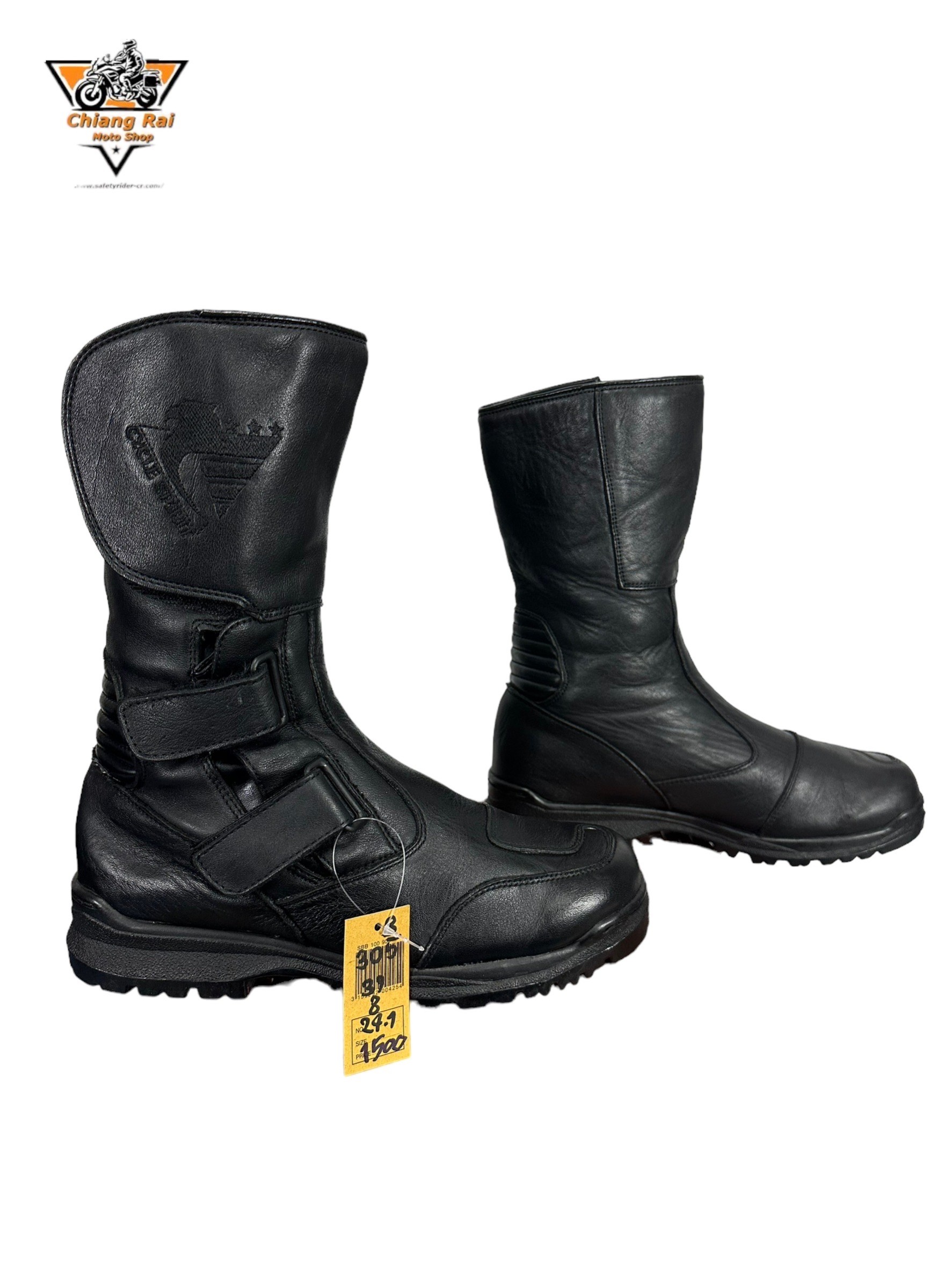 รองเท้าขี่มอเตอร์ไซด์( มือสอง) RCBS-305 Size ขนาดจากป้าย 39:EUR / 8:UK / 24.1:Cm.(CYCLE SPIRIT)