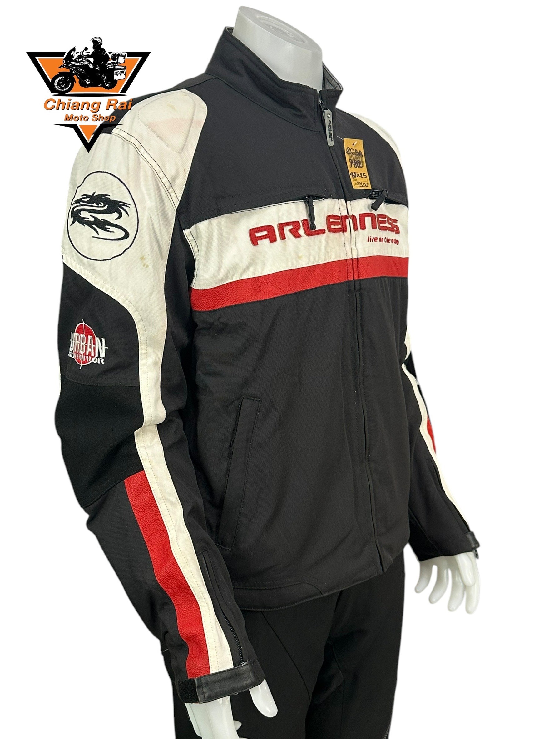 เสื้อขี่มอเตอร์ไซด์( มือสอง) RCSA 982 : อก 48" ยาว 25" (L) **Arlenness**