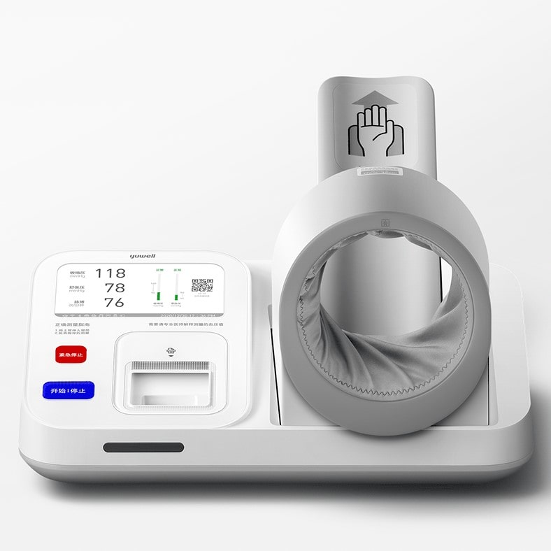 เครื่องวัดความดันโลหิตอัตโนมัติชนิดสอดแขน YUWELL Medical Automatic Electronic Blood Pressure Monitor รุ่น YE991