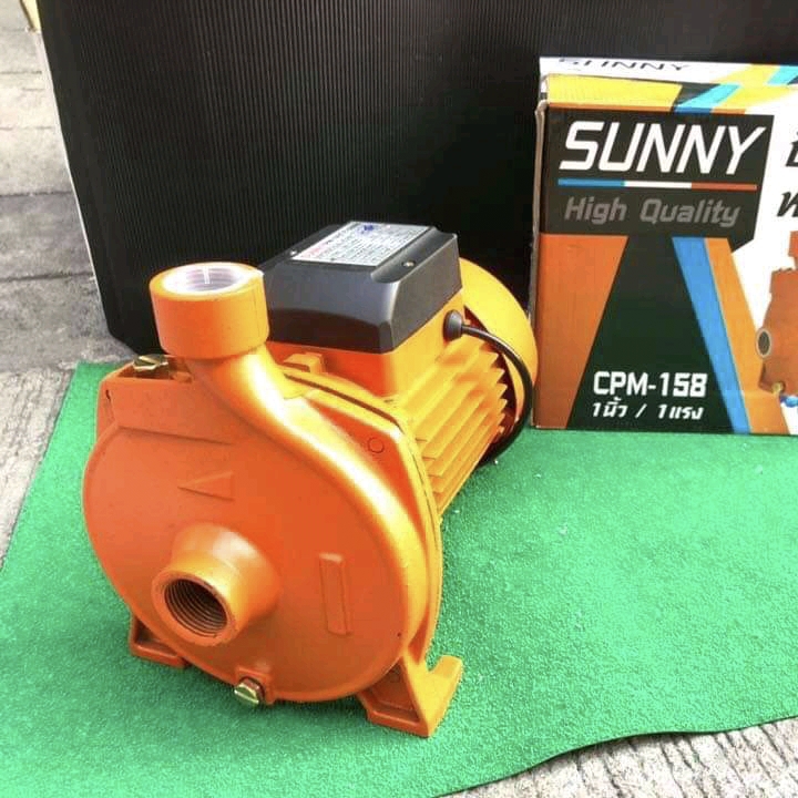 ปั๊มหอยโข่งหน้าใหญ่ ขนาด 1 นิ้ว ยี่ห้อ Sunny CPM-158