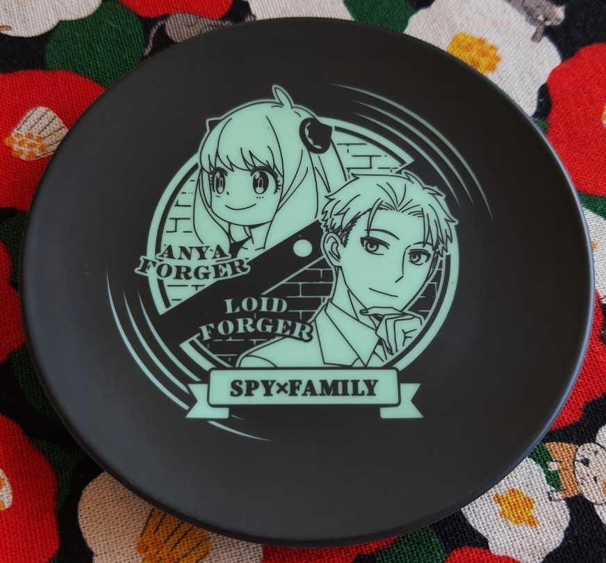 จาน สปาย × แฟมิลี่ Bandai Namco Spy x Family อันย่า และ Loid Forger จากญี่ปุ่น Size : 10 cm