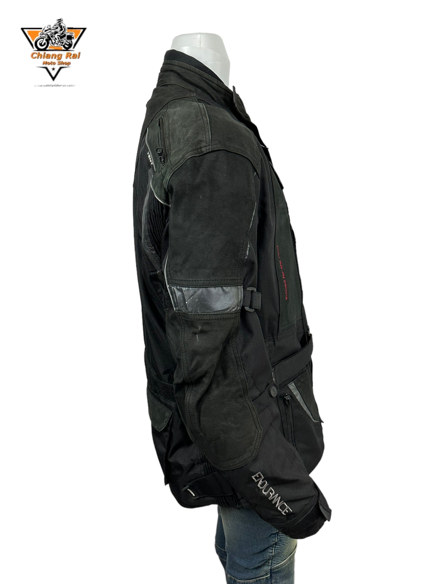 เสื้อขี่มอเตอร์ไซด์( มือสอง) RCTA 511: อก 52" ยาว 30" (XL) **BUFFALO**