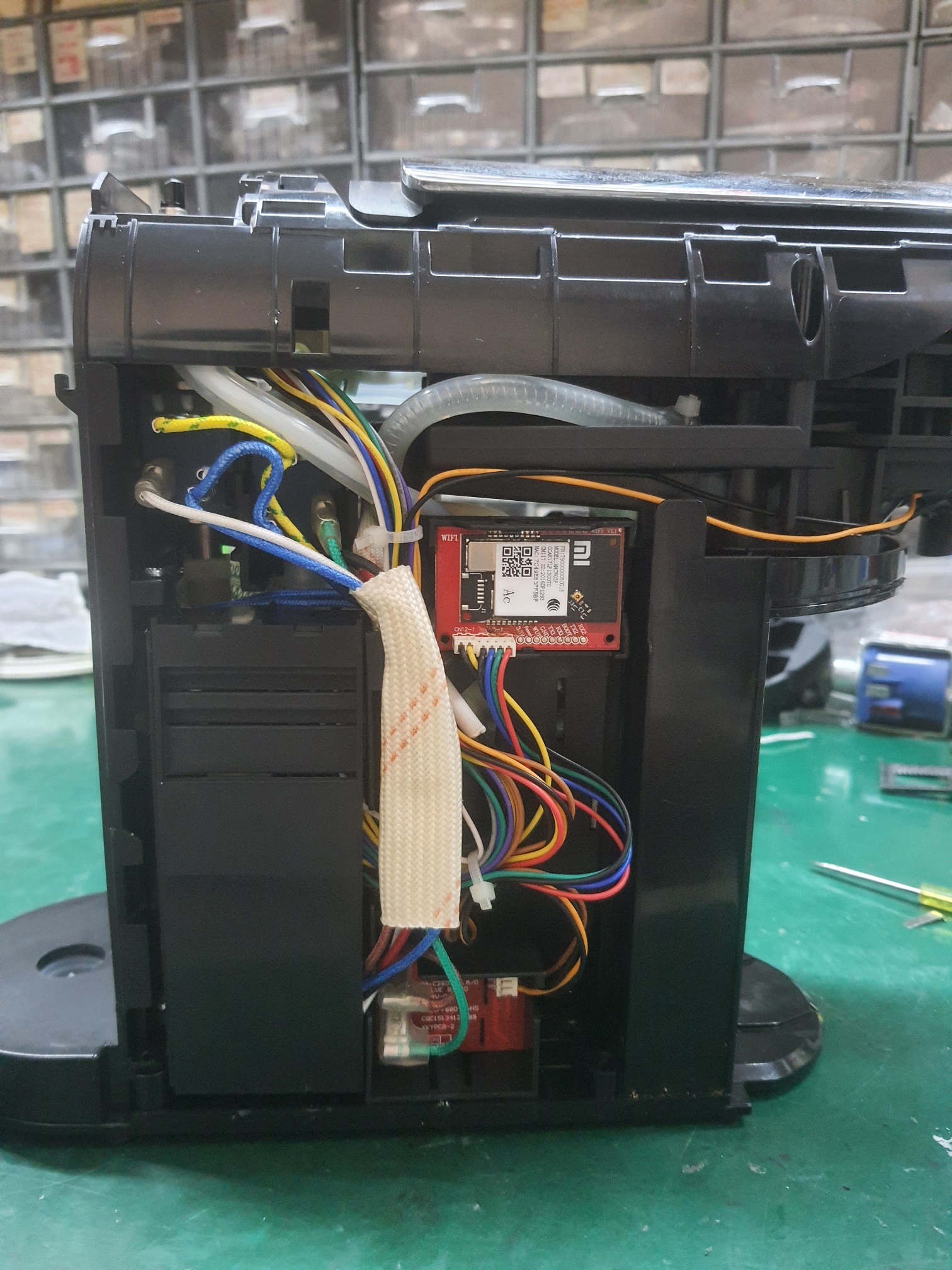 ซ่อมสมาร์ทแคปซูลเครื่องชงกาแฟ ยี่ห้อ Scishare รุ่นS1102 อาการกาแฟรั่วออกหน้าเครื่อง