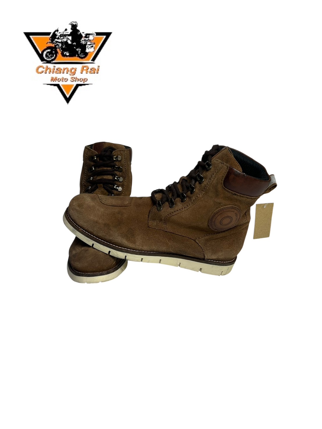 รองเท้าขี่มอเตอร์ไซด์( มือสอง) RCBT-121 Size ขนาดจากป้าย 43:EUR / 9:UK / 27.5:Cm.(REV'IT)