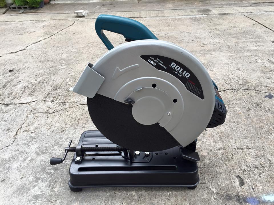 BOLID แท่นตัดไฟเบอร์ แบบสายพาน 14 นิ้ว 2200w ความเร็วรอบ 3800 rpm