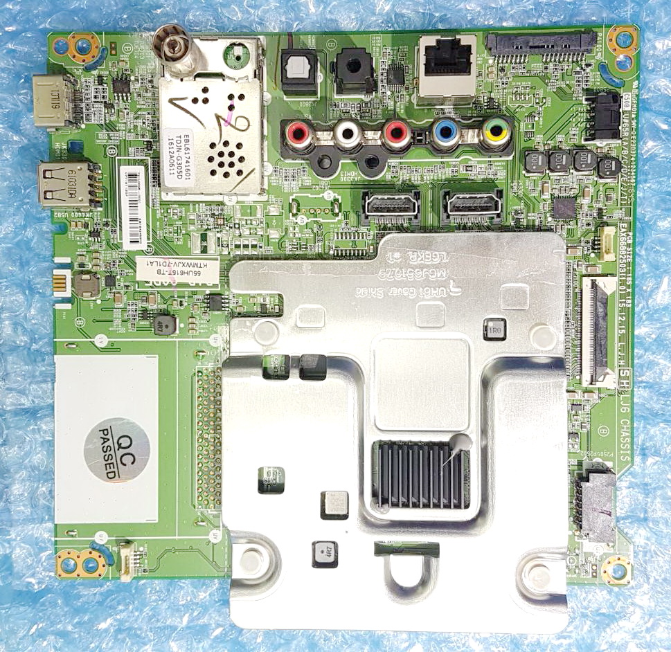 EBU63736201 MAIN 55UH615T ถอดจากเครื่องใหม่จอแตก