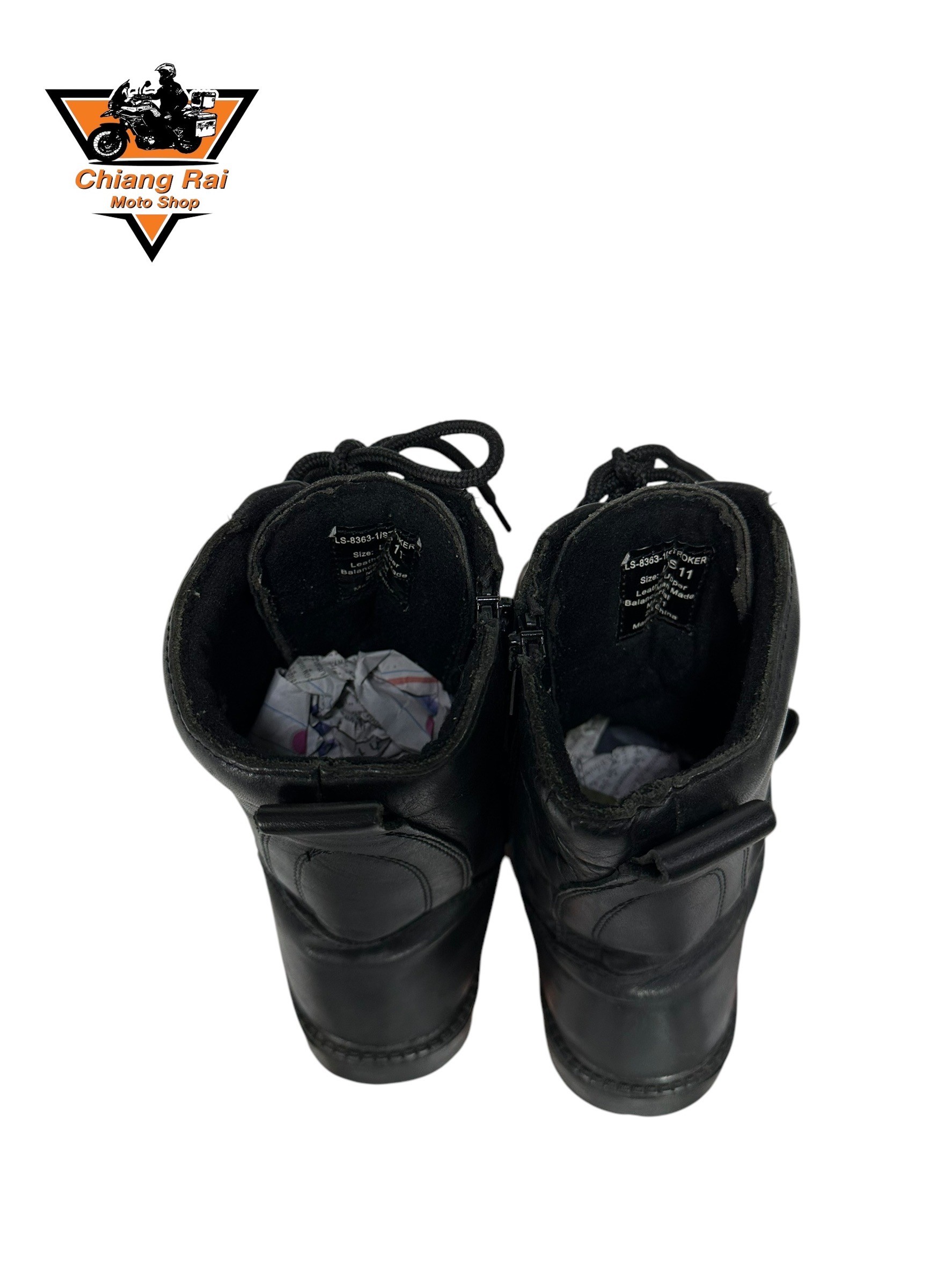 รองเท้าขี่มอเตอร์ไซด์( มือสอง) RCBS-951 Size ขนาดจากป้าย 45:EUR / 10:UK / 29:Cm.(ROADKROME)